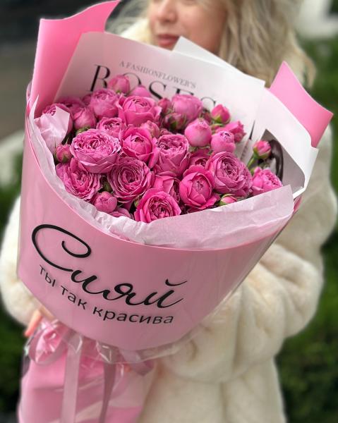 Пионовидные розы "Ты лучшая" 154