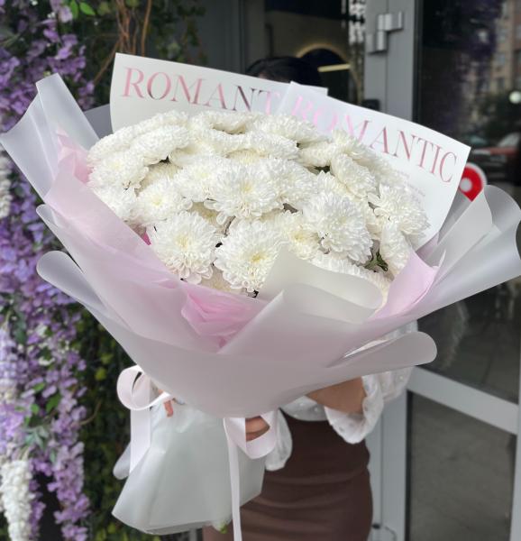 Букет из 11 хризантем 022