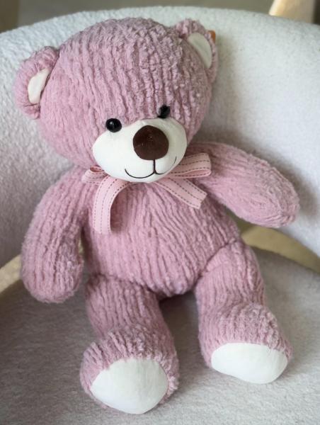 Розовый мягкий мишка