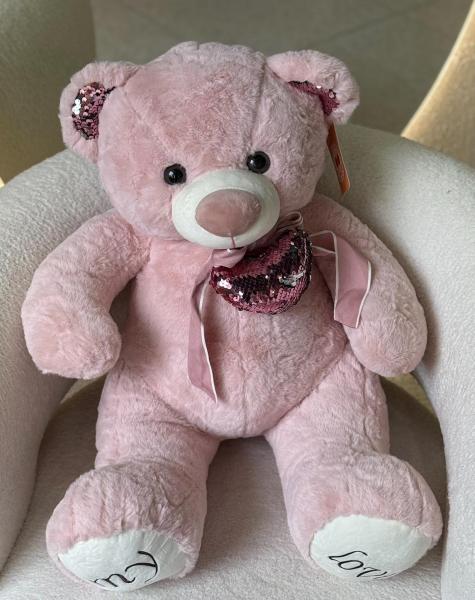 Мишка с блестящим сердцем
