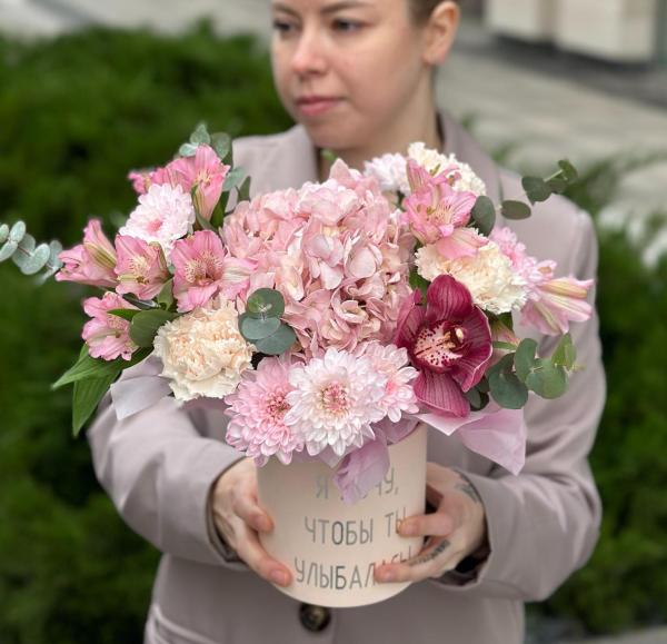 Нежная шляпка "Я хочу чтобы ты улыбалась" 175