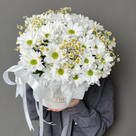 Шляпка с ромашками 142