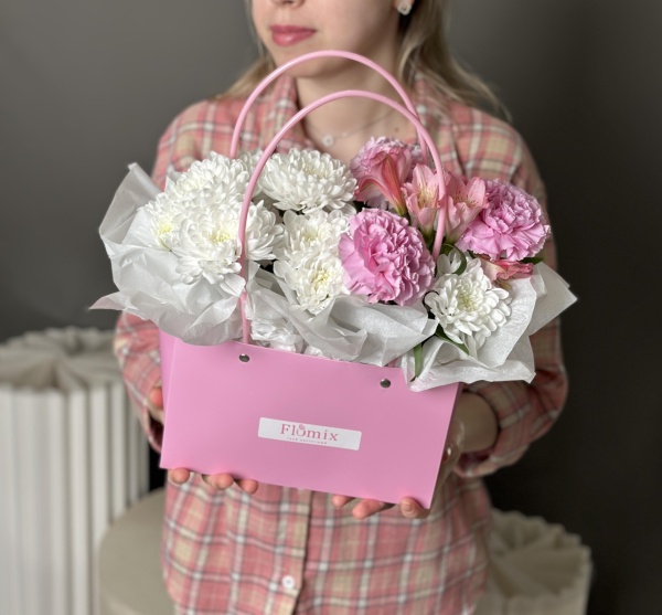 Розовая сумочка ассорти 267