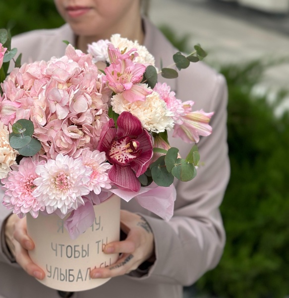 Нежная шляпка "Я хочу чтобы ты улыбалась" 175