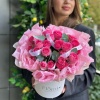 322 Коробочка с кустовыми розами 