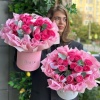 322 Коробочка с кустовыми розами 