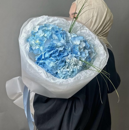 Гортензия с берграсом