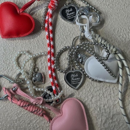 Брелок сердечко 